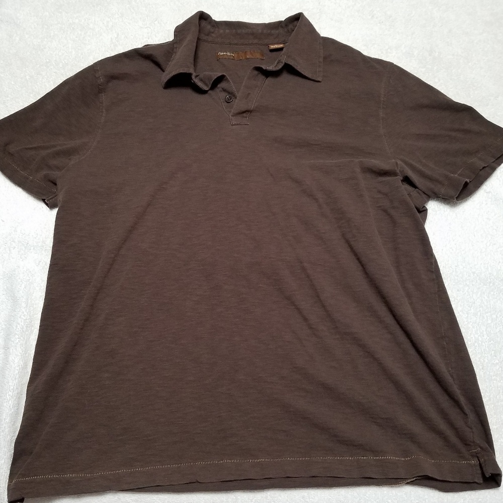 Perry Ellis brown Shirt XL